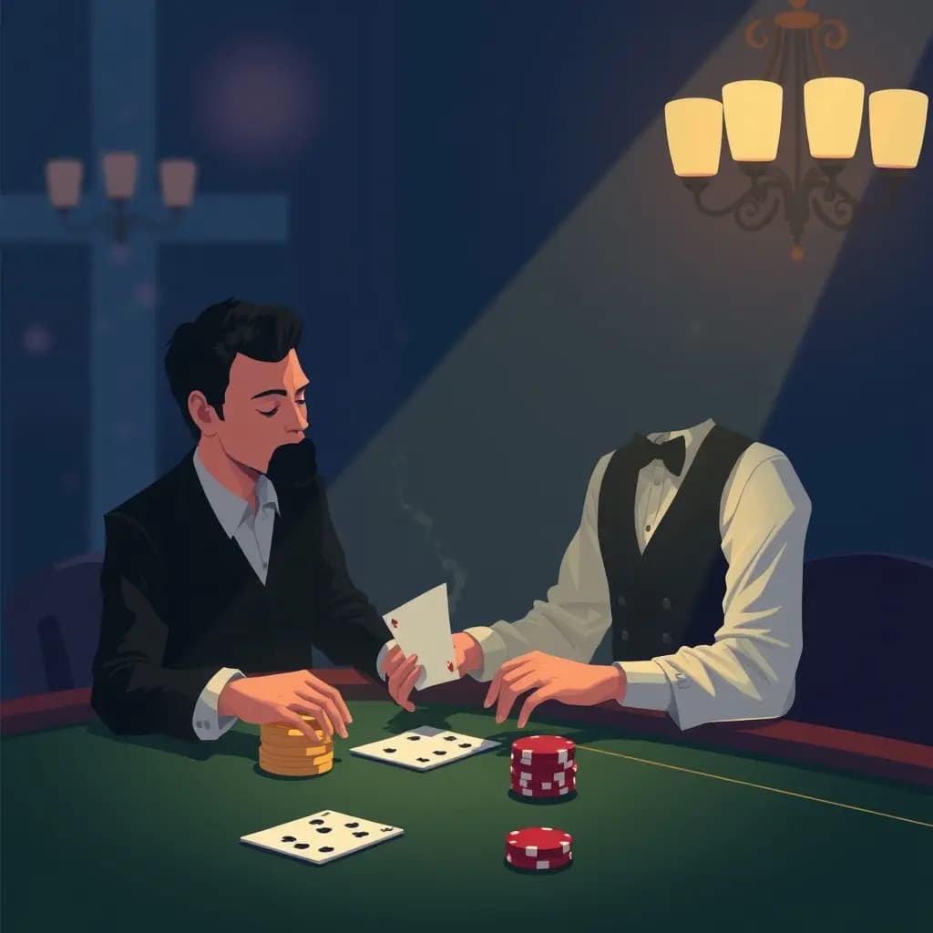 Dream illustration: Dealer changing the rules