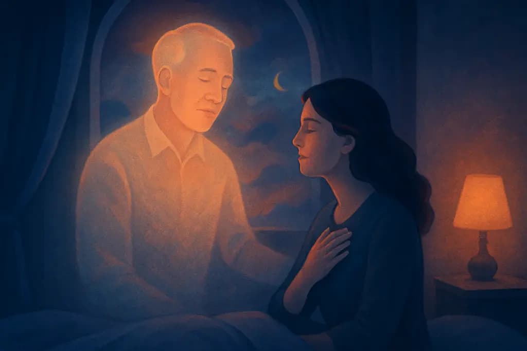 Dream illustration: Deceased relative visit