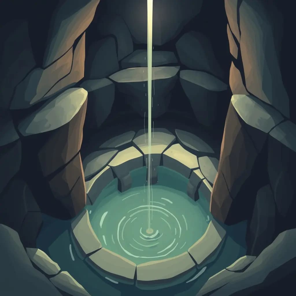 Dream illustration: Deep Well