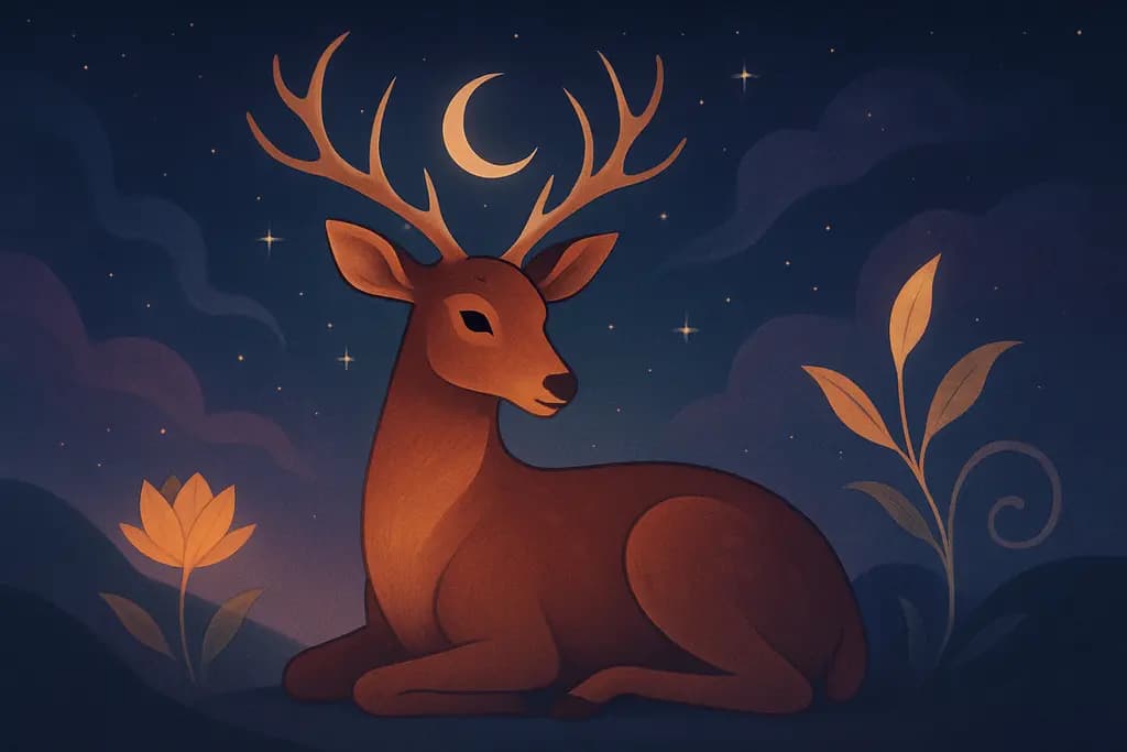 Dream illustration: Deer