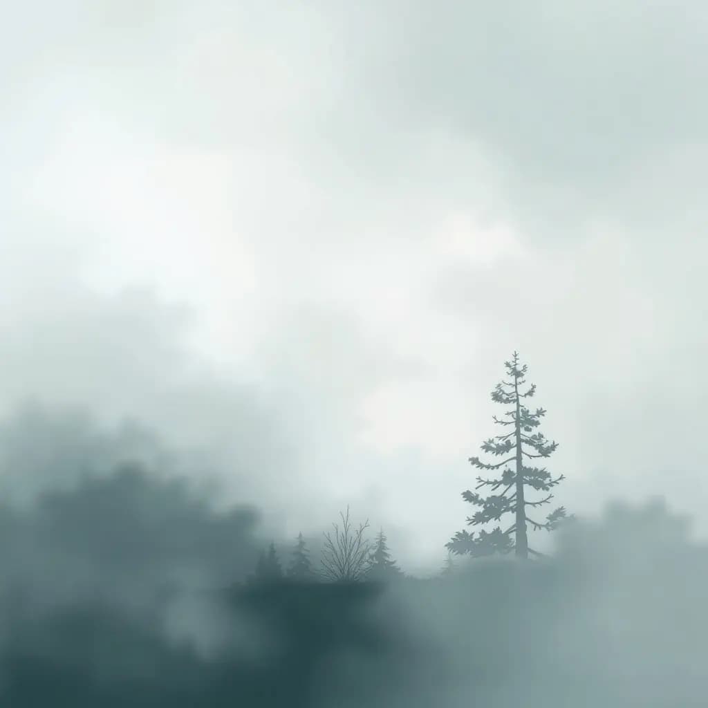 Dream illustration: Dense fog or mist