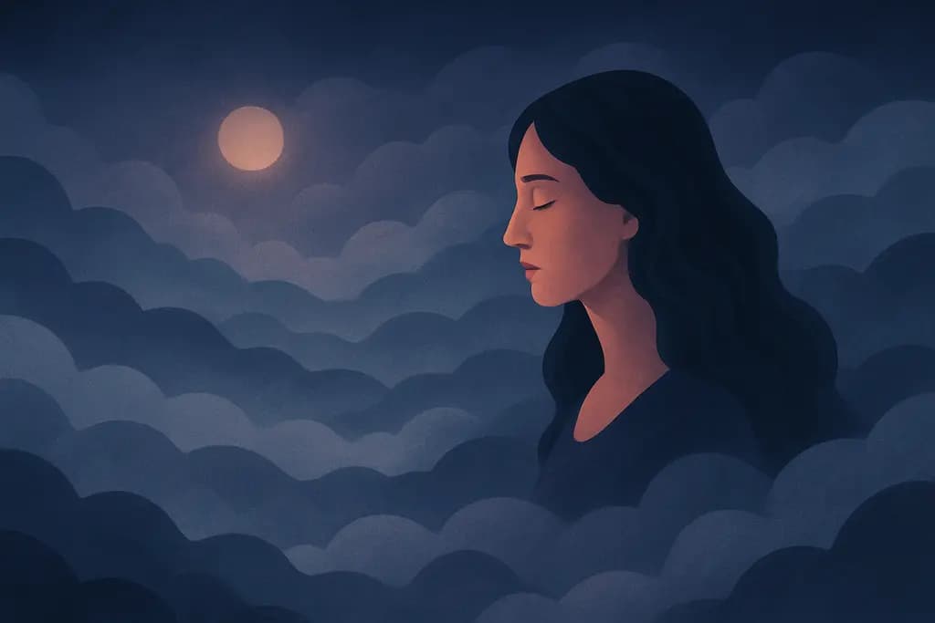 Dream illustration: Dense fog