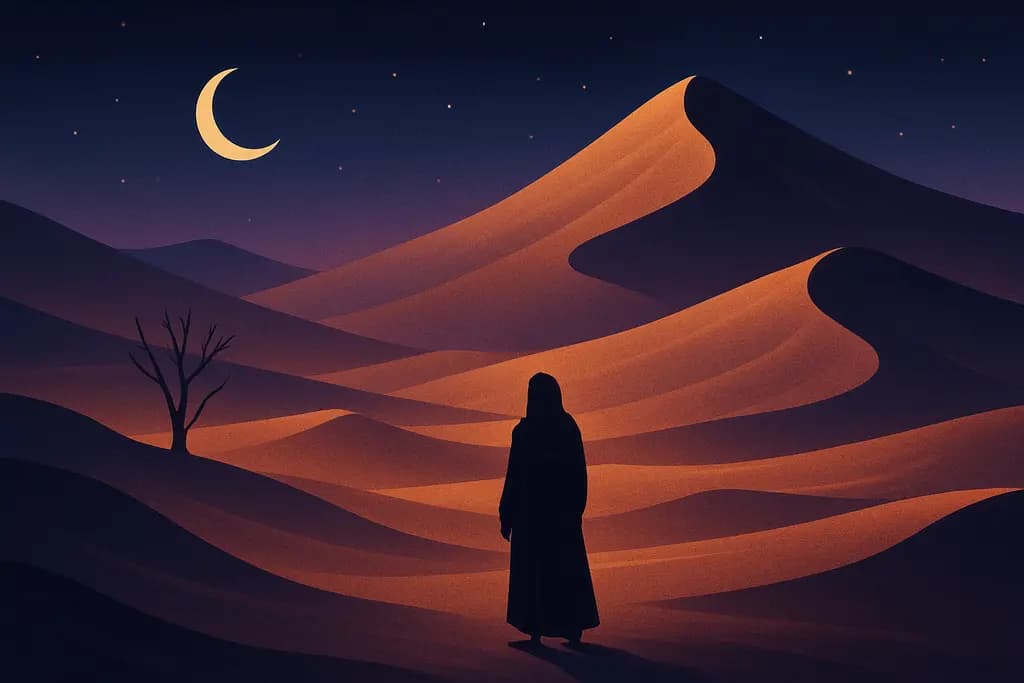 Dream illustration: Deserts