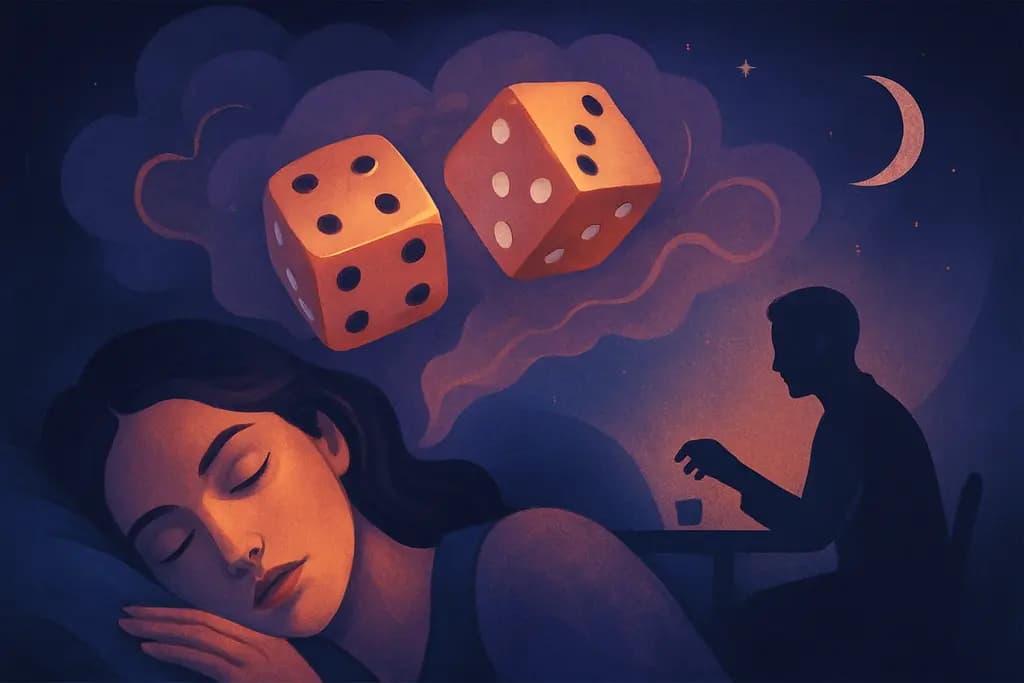 Dream illustration: Dice Game