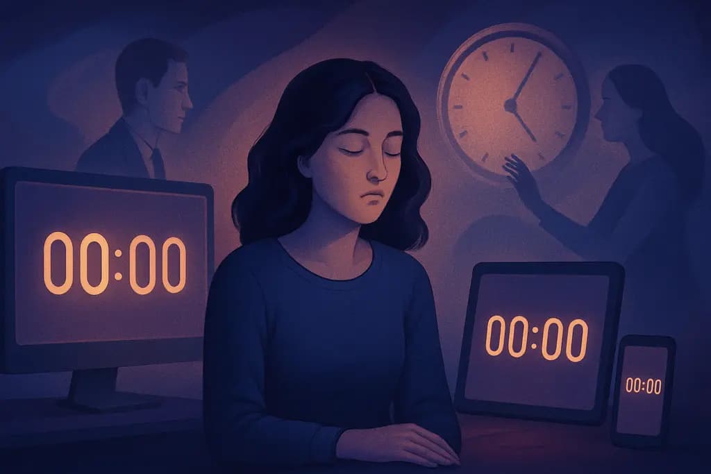 Dream illustration: Digital Time Freeze