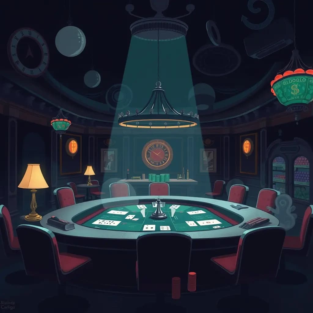 Dream illustration: a Dirty Casino