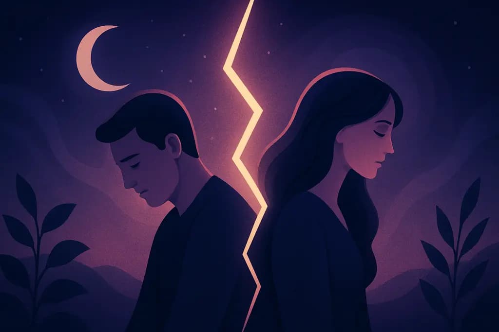 Dream illustration: Divorce or breakup