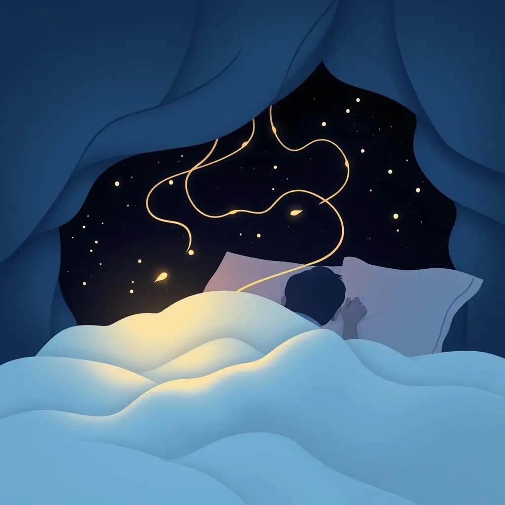 Dream illustration: DM thread that rewrites itself