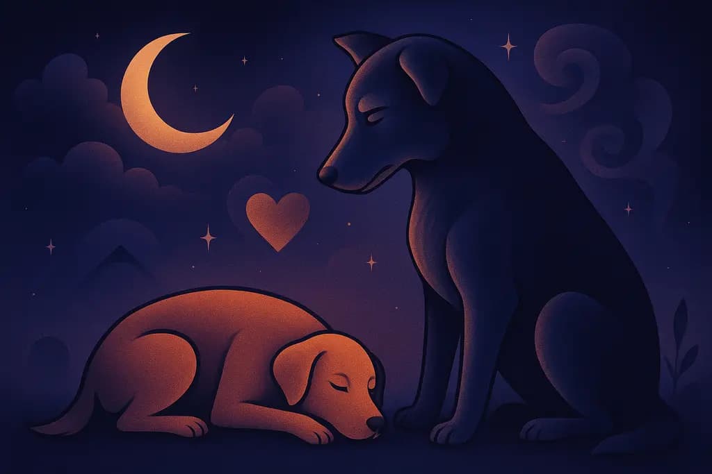 Dream illustration: Dogs