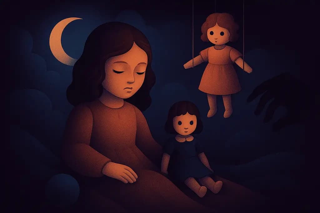 Dream illustration: Dolls