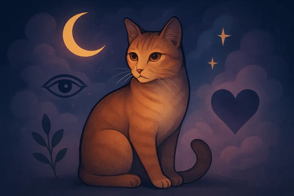Dream illustration: Domestic cat