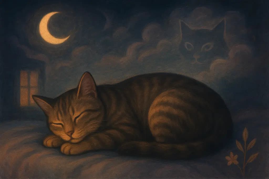 Dream illustration: Domestic Cats