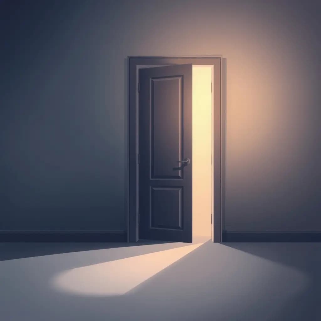 Dream illustration: Door that won't close
