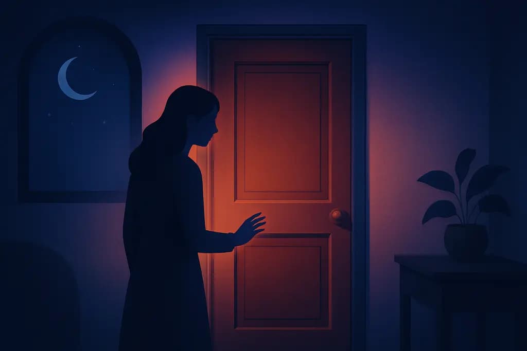 Dream illustration: Door That Won't Open