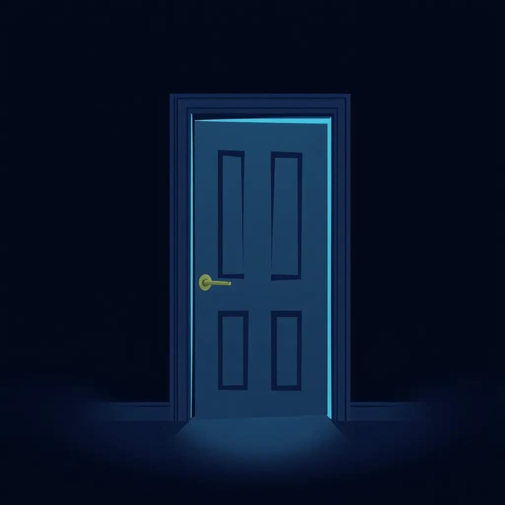 Dream illustration: Door won't open