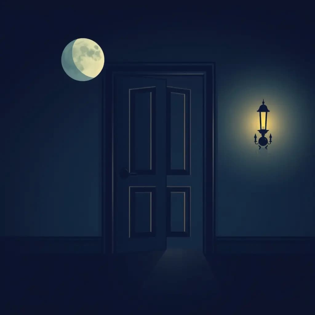Dream illustration: Doors whispering behind you