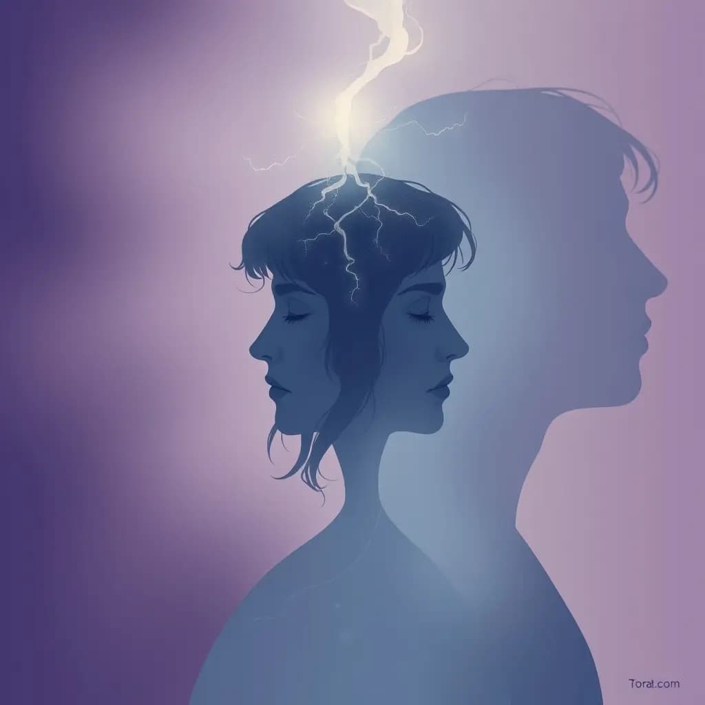 Dream illustration: Doppelgänger or double