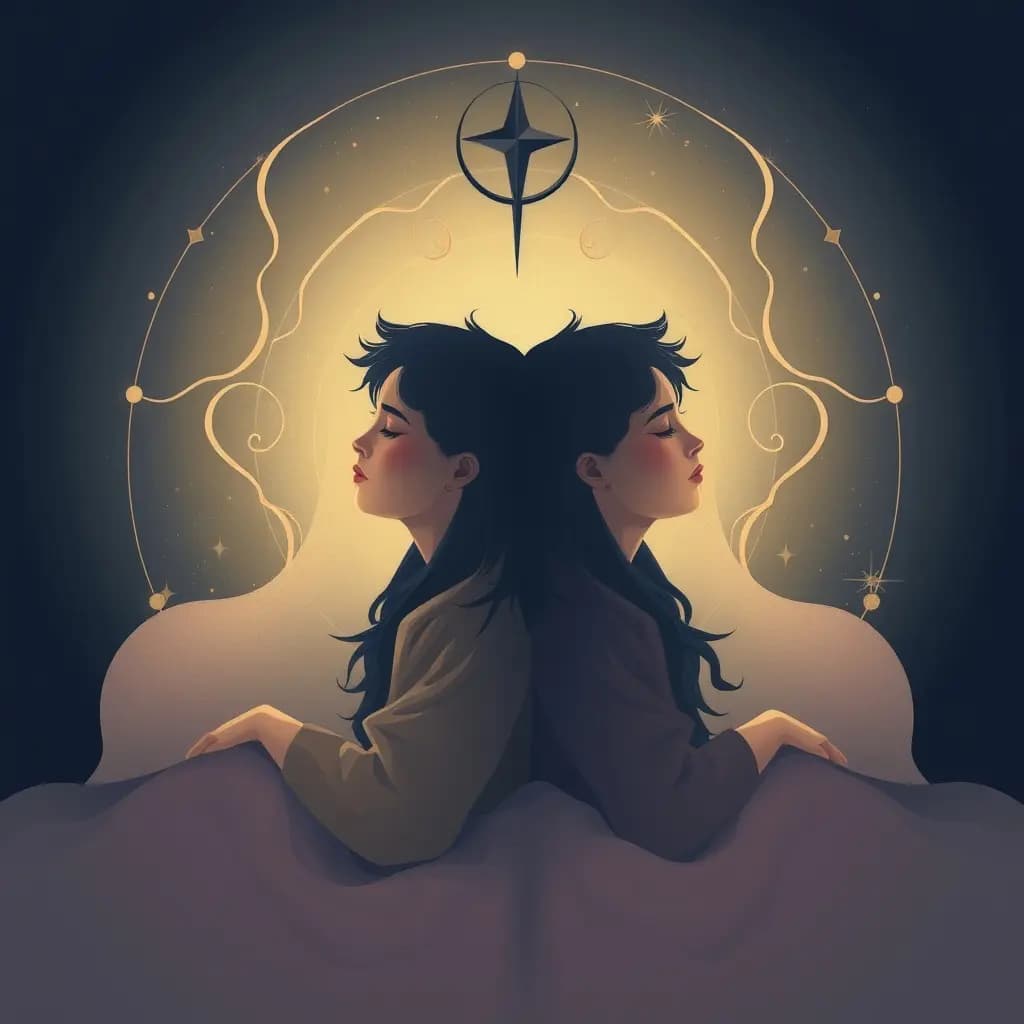 Dream illustration: Doppelgänger (seeing your double)
