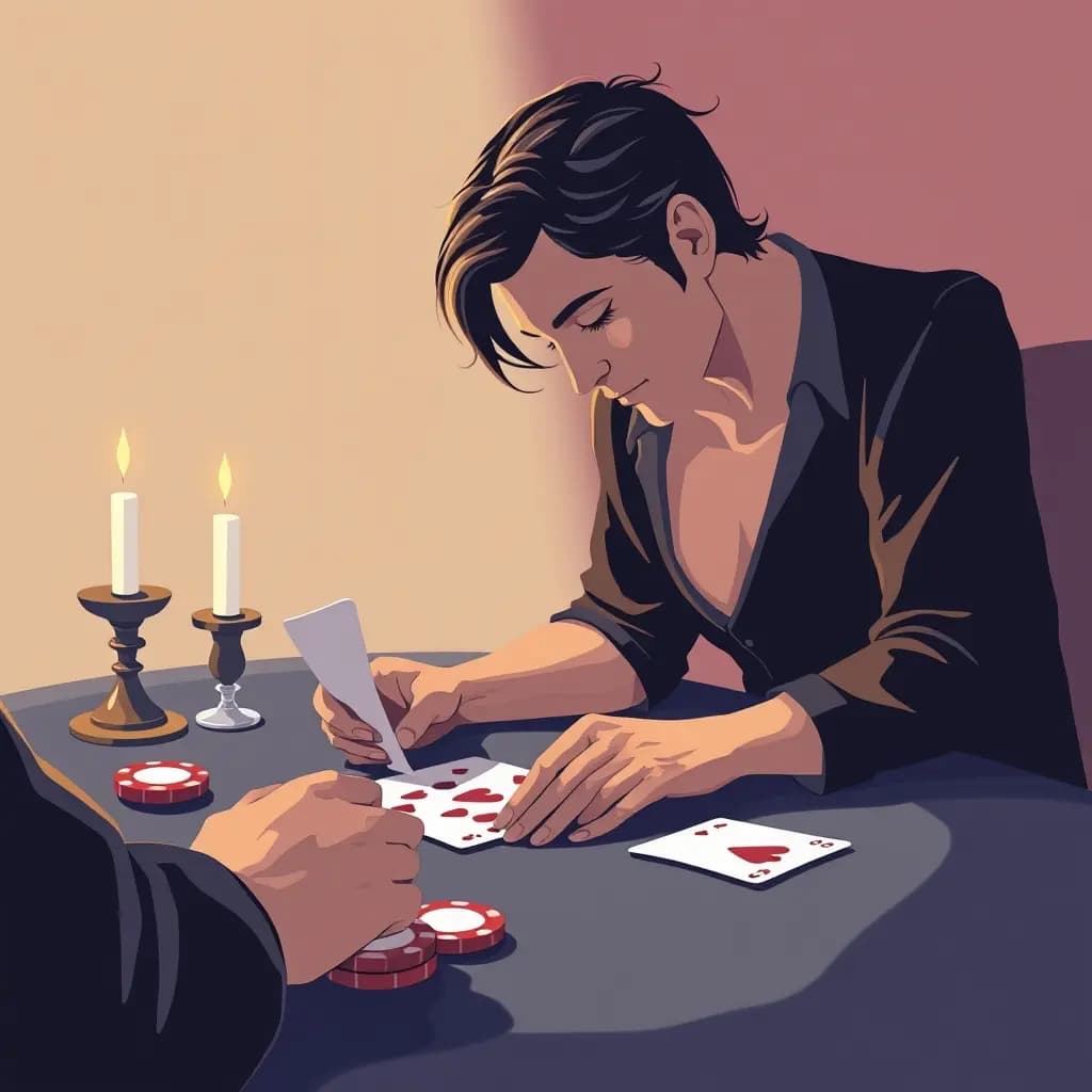 Dream illustration: Doubling Down in Blackjack