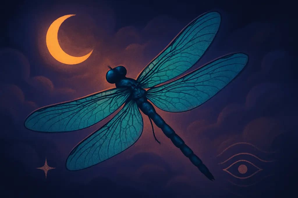 Dream illustration: Dragonflies