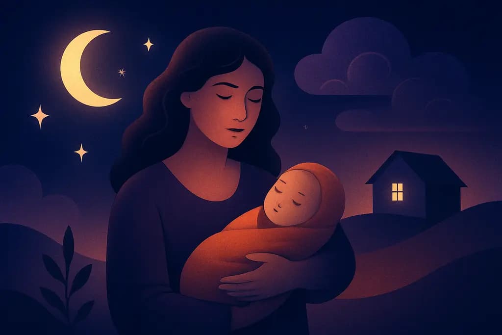 Dream illustration: dream about adopting a baby