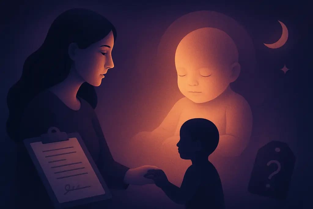 Dream illustration: dream about adopting a child