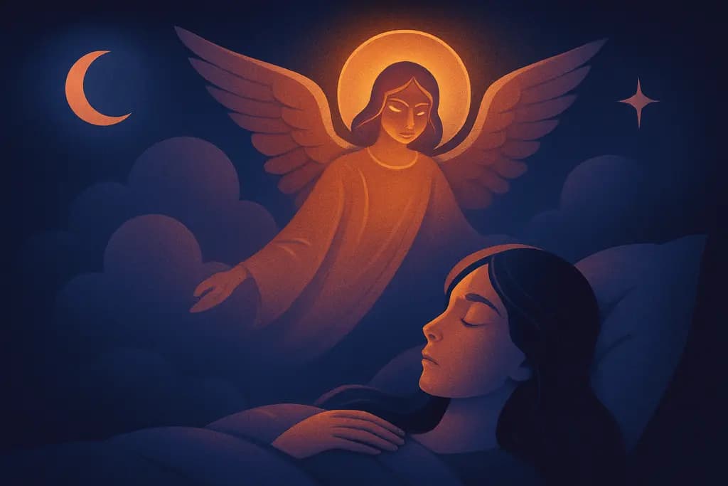 Dream illustration: Dream About Angels Appearing