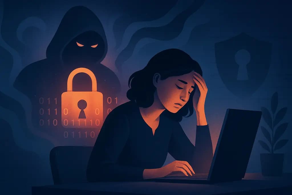Dream illustration: dream about being hacked at work