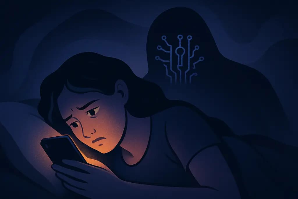 Dream illustration: dream about being hacked on my phone