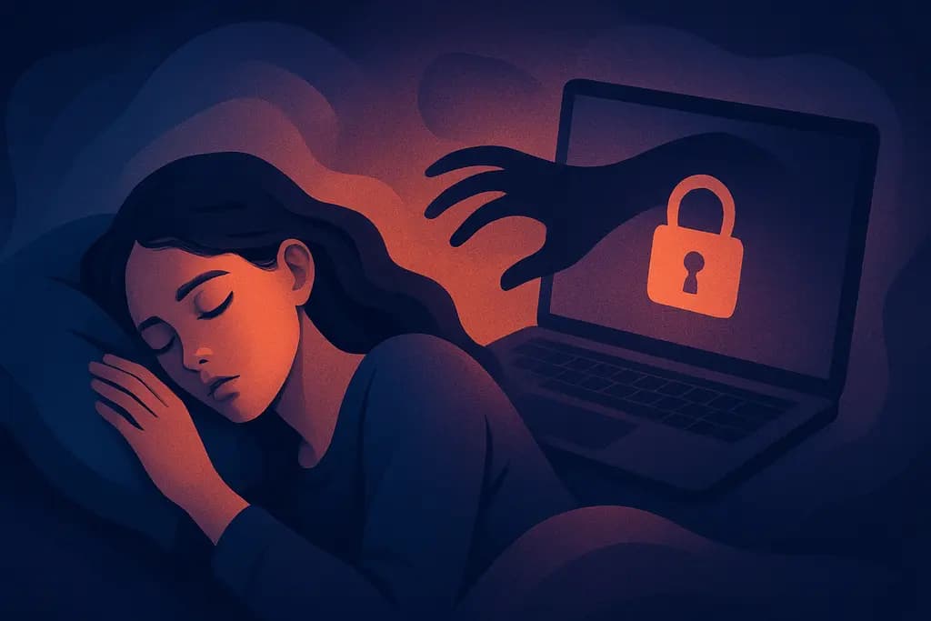Dream illustration: Dream About Being Hacked