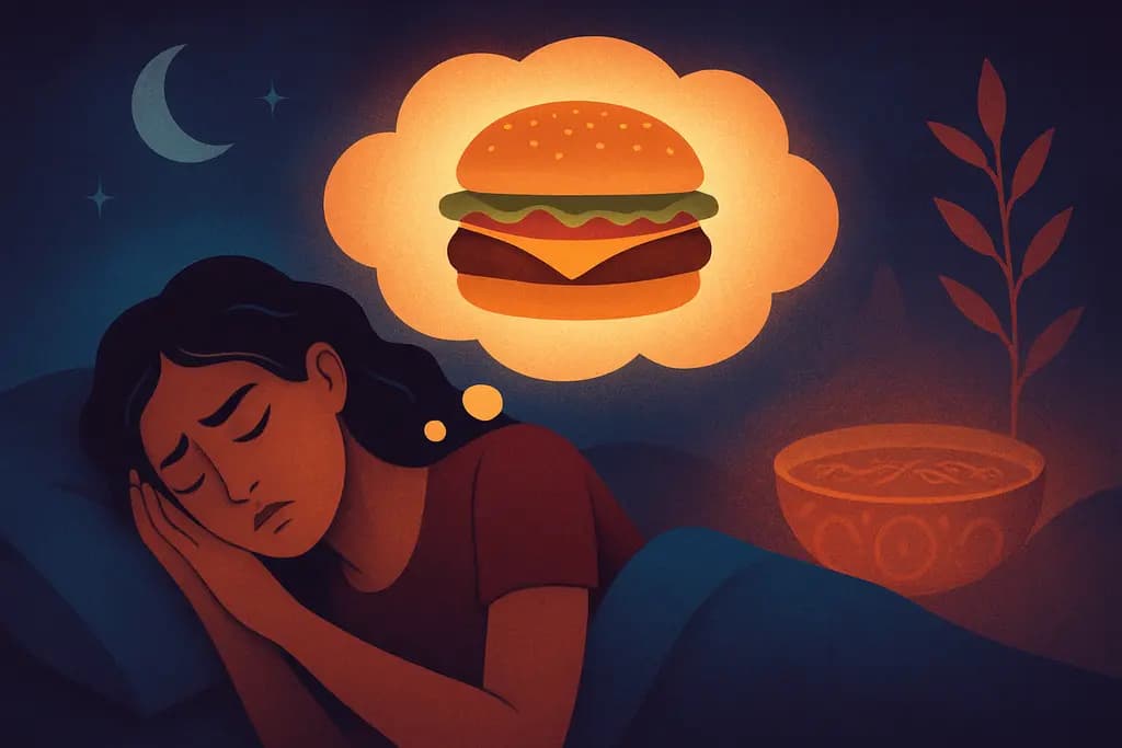 Dream illustration: dream about Being Hungry in a Dream