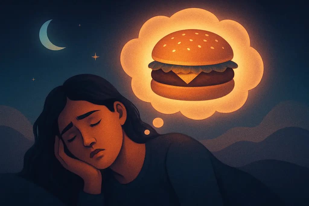 Dream illustration: dream about being hungry
