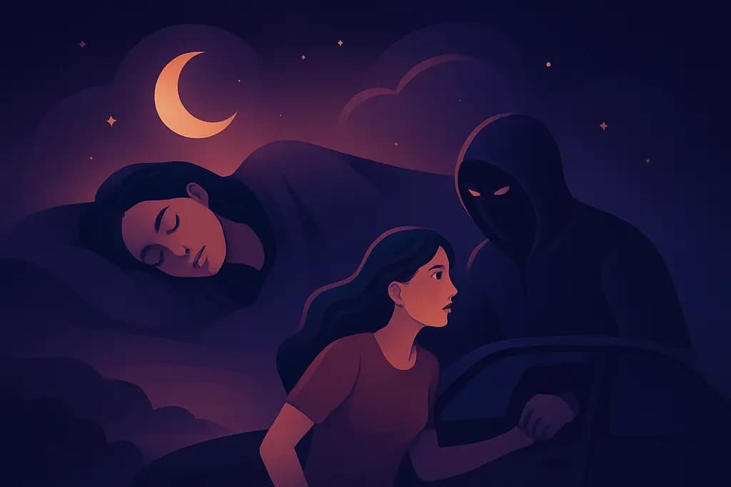 Dream illustration: dream about being kidnapped meaning