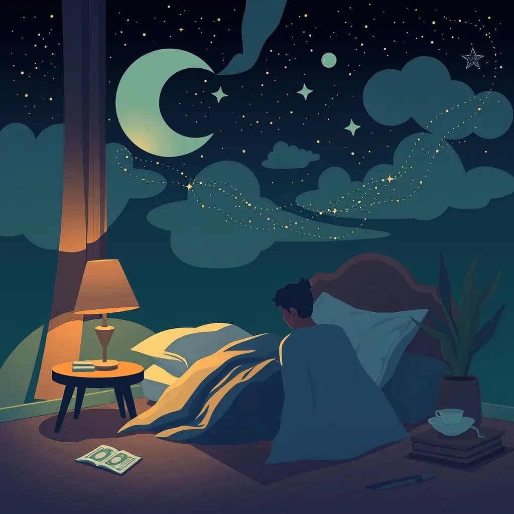 Dream illustration: Dream about being responsible for a big financial decision