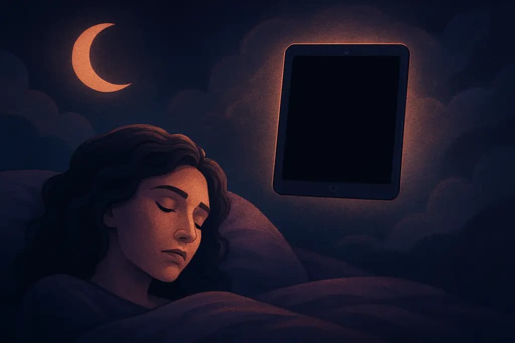 Dream illustration: dream about black screen during a video call