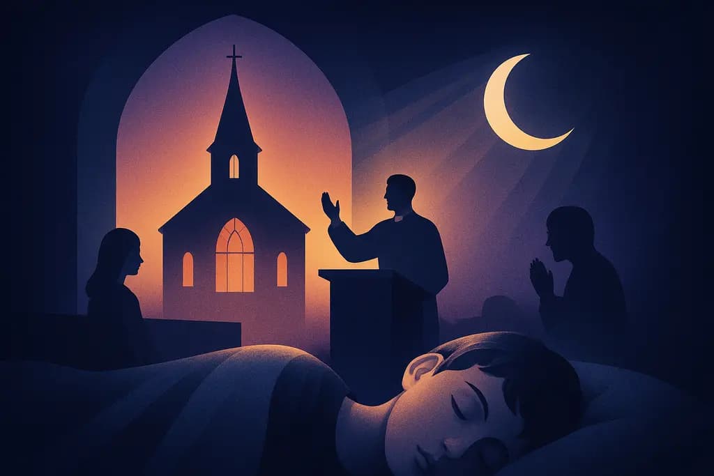 Dream illustration: Dream About Church Service