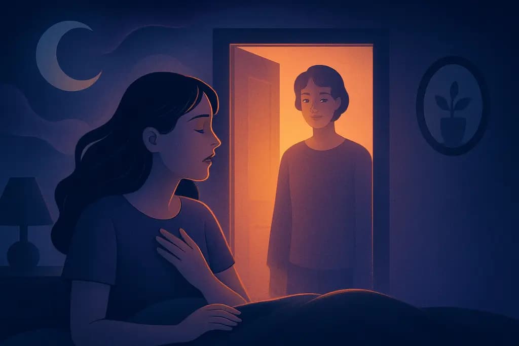 Dream illustration: dream about discovering a secret family member