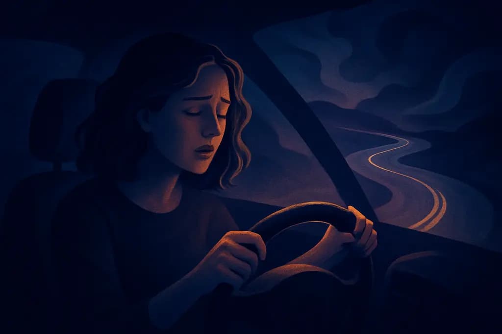 Dream illustration: Dream About Driving Out of Control