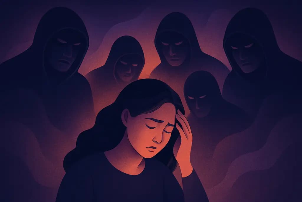 Dream illustration: dream about many kidnappers