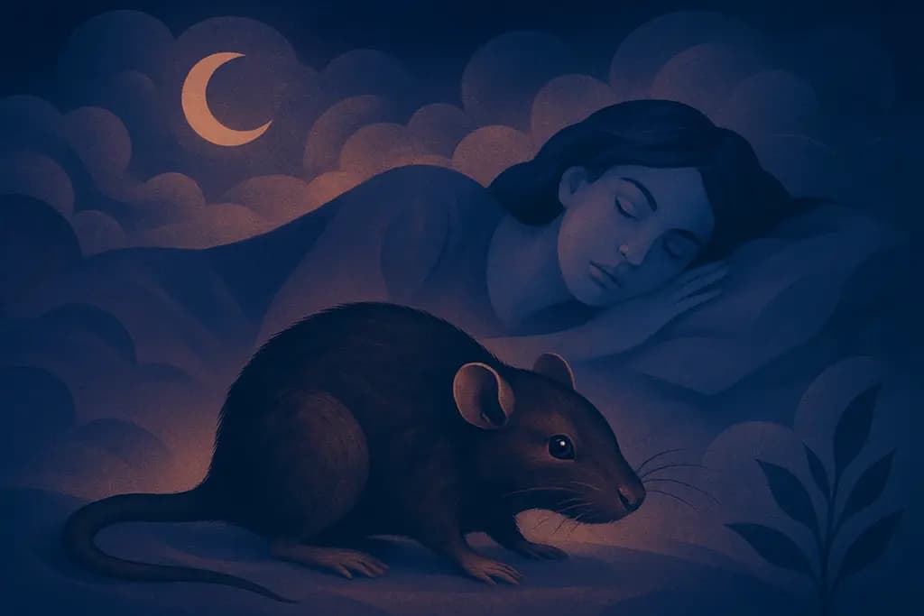 Dream illustration: Dream about rats