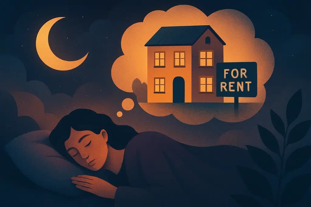 Dream illustration: dream about renting an apartment
