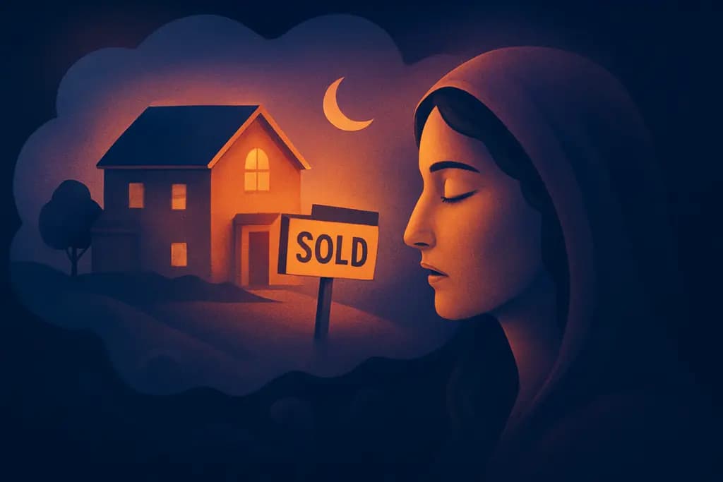 Dream illustration: dream about selling my house