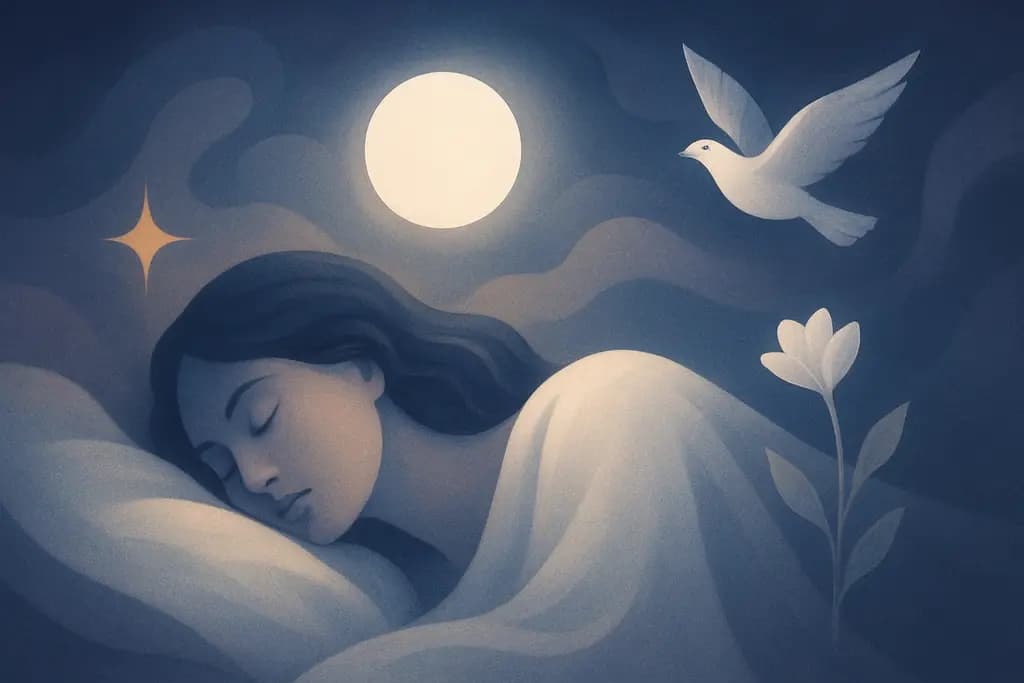 Dream illustration: Dream about the color white