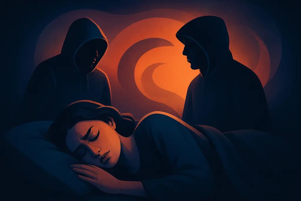 Dream illustration: dream about two kidnappers