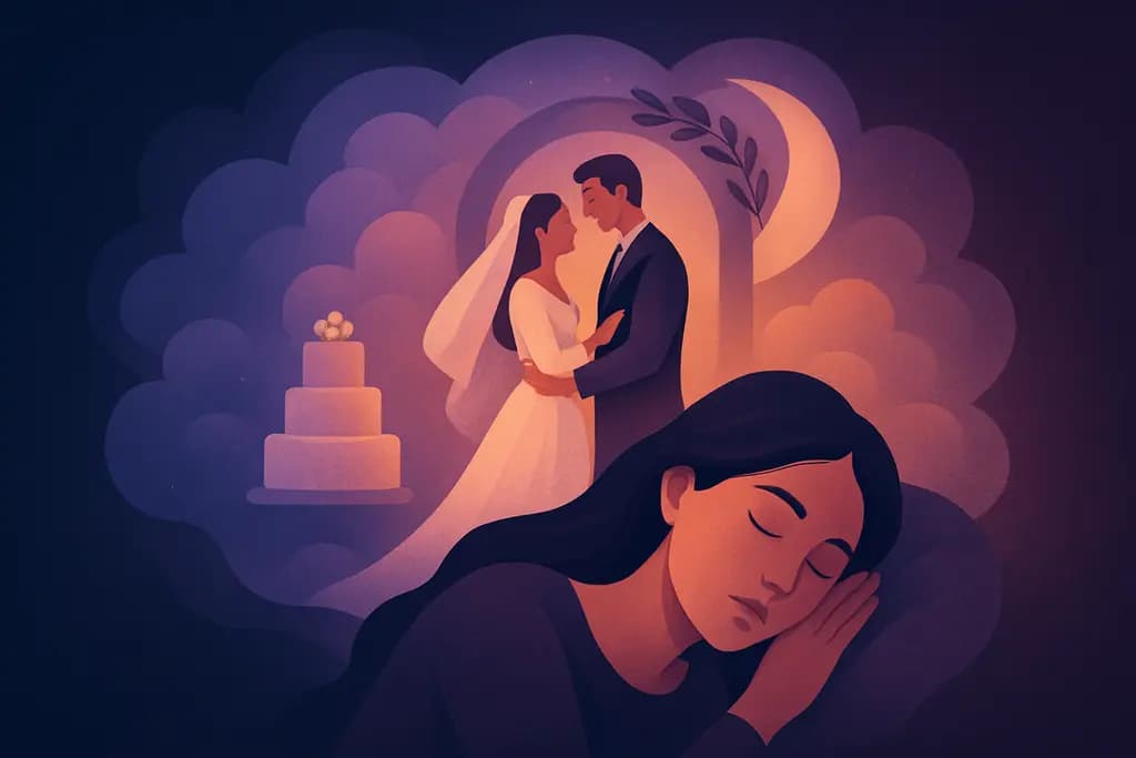 Dream illustration: dream about weddings