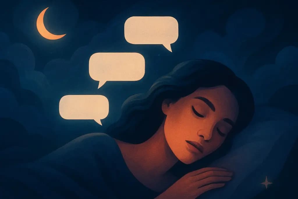 Dream illustration: dream about white unsent text messages