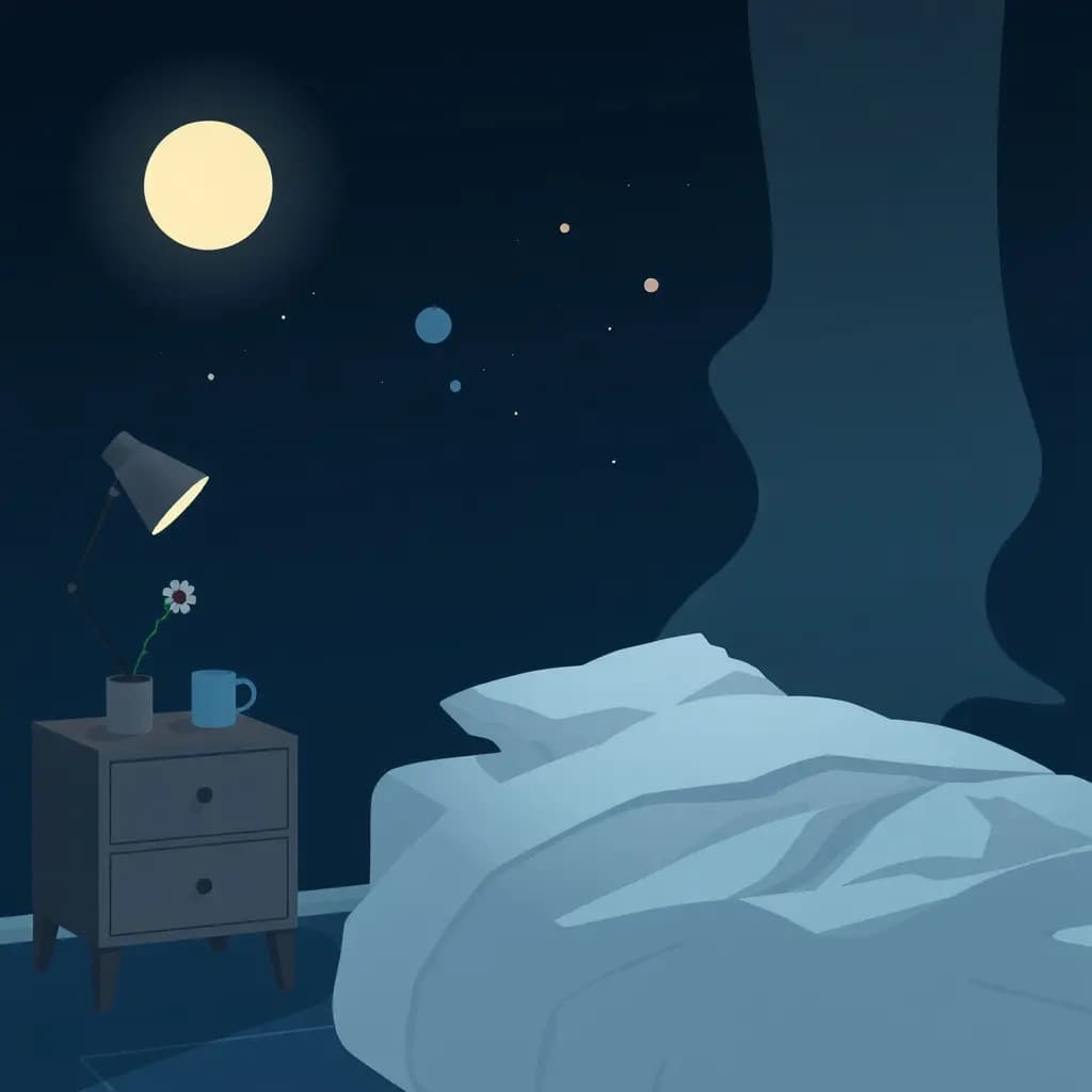 Dream illustration: Dream memory overlaps reality