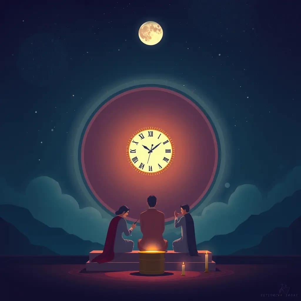 Dream illustration: Dream of auspicious muhurta
