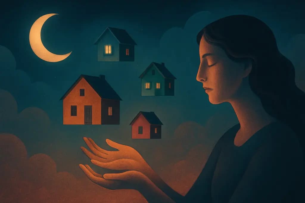 Dream illustration: dream of selling multiple houses