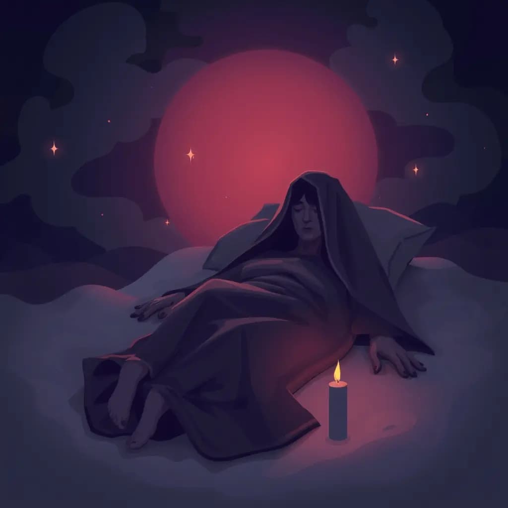 Dream illustration: Dream of your own death
